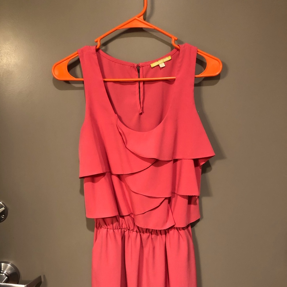 Pink dress👗 with POCKETS💕